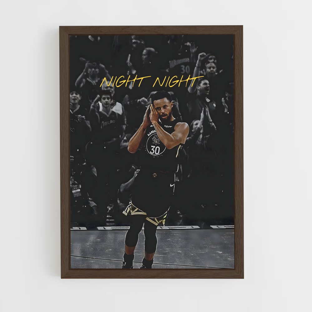 Poster Curry en Action – affiche Basketball (vue 5)